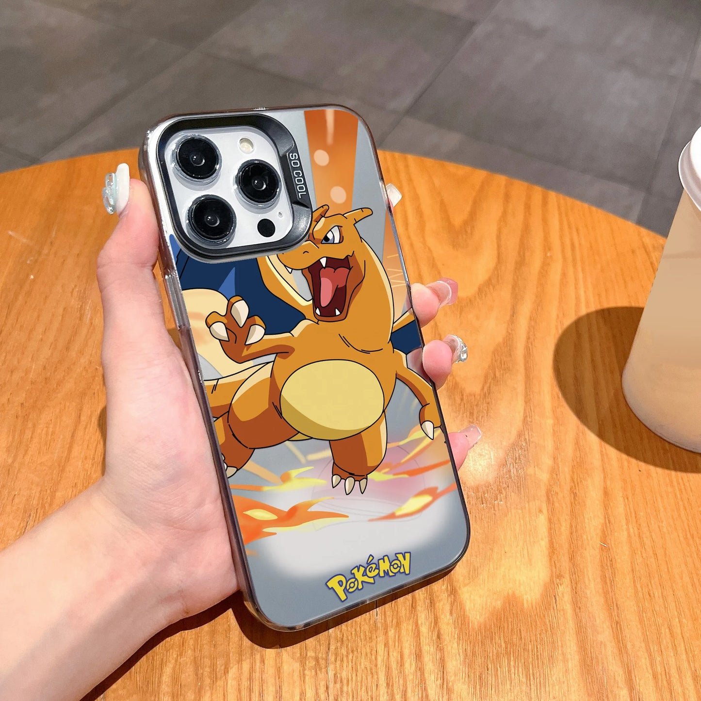 Pokemon Phone Case For iPhone Candy Matte Shockproof Cover