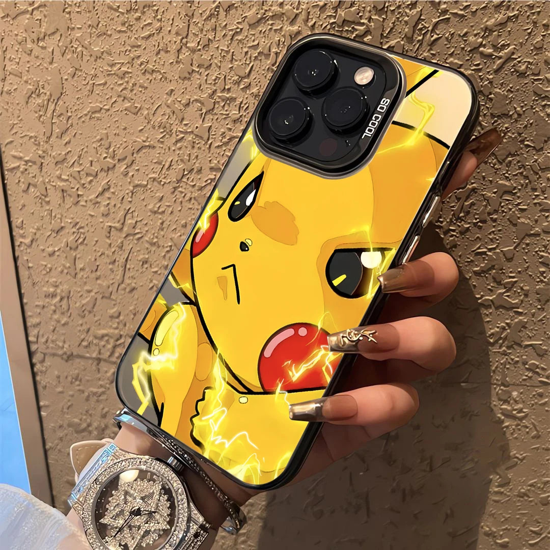 Pokemon Phone Case For iPhone Candy Matte Shockproof Cover