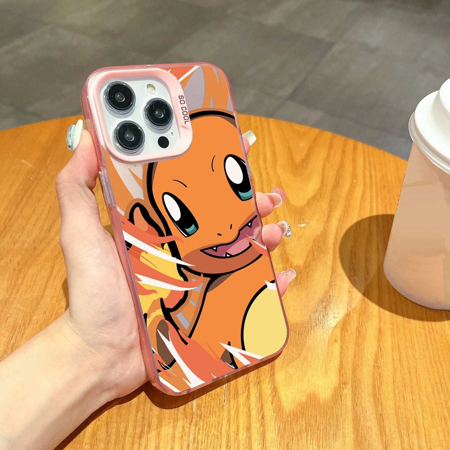 Pokemon Phone Case For iPhone Candy Matte Shockproof Cover