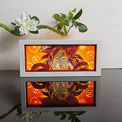 Dragon Ball Gogeta SSj4 Light Box